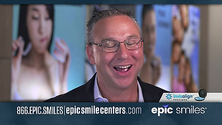Joe Z chose Epic Smiles and he sure is smiling on cameral now!
